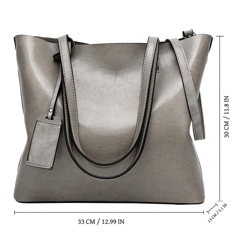 ALARION Women Top Handle Satchel Handbags Shoulder Bag Messenger Tote Bag Purse - Image 3